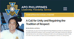 Desktop Screenshot of apo.org.ph