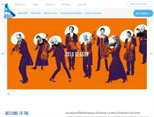 Tablet Screenshot of apo.co.nz